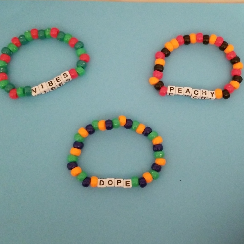 Beaded bracelets